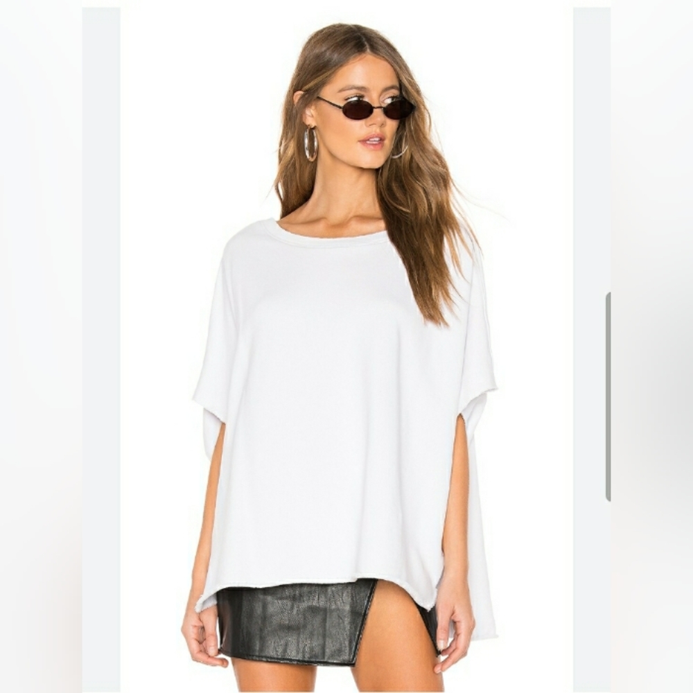 New Frank & Eileen tee lab light weight loose oversized fit capelet